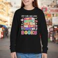 Just A Girl Who Loves Books Reading Library Youth Long Sleeve Tee