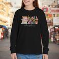 Just One More Chapter Book Lovers Reading Teacher Youth Long Sleeve Tee