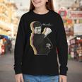Kids Bruce Lee Photo From Fighting Method Book Kids Youth Long Sleeve Tee