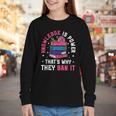 Knowledge Is Power Book Club Librarian Read Banned Books Youth Long Sleeve Tee Knowledge Is Power Book Club Librarian Read Banned Books Youth Long Sleeve Tee