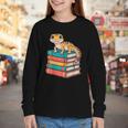 Leopard Gecko Book Lover Reading Youth Long Sleeve Tee Leopard Gecko Book Lover Reading Youth Long Sleeve Tee