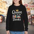 Librarian Queen Of The Books Book Reading Library Youth Long Sleeve Tee Librarian Queen Of The Books Book Reading Library Youth Long Sleeve Tee