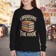 Librarians Do It By The Book Librarian Youth Long Sleeve Tee Librarians Do It By The Book Librarian Youth Long Sleeve Tee