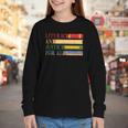 Literacy And Justice For All Reading Book Club Librarian Youth Long Sleeve Tee