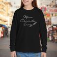 Main Character Energy Romance Book Reader Regency Youth Long Sleeve Tee Main Character Energy Romance Book Reader Regency Youth Long Sleeve Tee