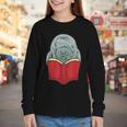 Manatee Reading Books Sea Animal Manatee Youth Long Sleeve Tee Manatee Reading Books Sea Animal Manatee Youth Long Sleeve Tee