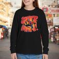Marvel Spider-Man Peter Parker Comic Book Letter Logo Youth Long Sleeve Tee