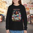 Melanin Book Month Honoring Past Inspiring Pride Youth Long Sleeve Tee Melanin Book Month Honoring Past Inspiring Pride Youth Long Sleeve Tee