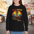 Melanin Honoring Past Inspiring Pride Book Month Youth Long Sleeve Tee
