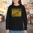Midnight Reading Club Night Owl Book Readers Youth Long Sleeve Tee