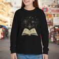 Mystic Astral Lunar Celestial Witch Spell Book Youth Long Sleeve Tee Mystic Astral Lunar Celestial Witch Spell Book Youth Long Sleeve Tee