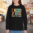 I Need A Huge Stack Of Books Reading Bookworm Joke Youth Long Sleeve Tee
