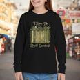 I Have No Shelf Control Vintage Botanical Books Graphic Youth Long Sleeve Tee