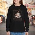 North Pole Book Club Hot Cocoa Served Daily Librarian Xmas Youth Long Sleeve Tee North Pole Book Club Hot Cocoa Served Daily Librarian Xmas Youth Long Sleeve Tee