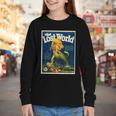 Poster Of Movie Adaptation Of Sir Arthur Conan Doyle Book Youth Long Sleeve Tee Poster Of Movie Adaptation Of Sir Arthur Conan Doyle Book Youth Long Sleeve Tee