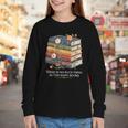 There Is No Such Thing As Too Many Books Reading Youth Long Sleeve Tee