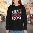 I Read Banned Books Defiant And Bold Youth Long Sleeve Tee