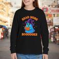 Read More Books Halloween Book Cute Ghost Reading Teaching Youth Long Sleeve Tee Read More Books Halloween Book Cute Ghost Reading Teaching Youth Long Sleeve Tee