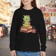 Read Books Be Kind Stay Weird Reading Bookworm Reader Youth Long Sleeve Tee