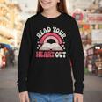 Read Your Heart Out Book Lover Fun Reading Time Youth Long Sleeve Tee Read Your Heart Out Book Lover Fun Reading Time Youth Long Sleeve Tee