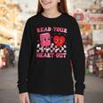 Read Your Heart Out Cute Reading Book Lover Youth Long Sleeve Tee Read Your Heart Out Cute Reading Book Lover Youth Long Sleeve Tee