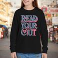 Read Your Heart Out Cute Teacher Reading Book Love Bookworm Youth Long Sleeve Tee Read Your Heart Out Cute Teacher Reading Book Love Bookworm Youth Long Sleeve Tee