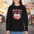 Read Your Heart Out Teacher Valentines Day Book Lover Youth Long Sleeve Tee Read Your Heart Out Teacher Valentines Day Book Lover Youth Long Sleeve Tee