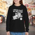 I Read Past My Bedtime Late Night Readers Book Club Youth Long Sleeve Tee I Read Past My Bedtime Late Night Readers Book Club Youth Long Sleeve Tee