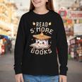 Read S'More Book Marshmallow Book Reading Lover Youth Long Sleeve Tee Read S'More Book Marshmallow Book Reading Lover Youth Long Sleeve Tee