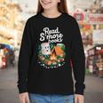 Read S'More Books Around Campfire National Book Week Youth Long Sleeve Tee Read S'More Books Around Campfire National Book Week Youth Long Sleeve Tee