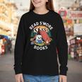 Read S'More Books Reading Camping Smores Kawaii S'Mores Youth Long Sleeve Tee