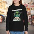 Take Me To Your Readers Across America Read More Books Youth Long Sleeve Tee
