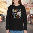 Readers Are Leaders Reading Book Lovers Teacher Women Kids Youth Long Sleeve Tee Readers Are Leaders Reading Book Lovers Teacher Women Kids Youth Long Sleeve Tee