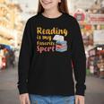 Reading Is My Favorite Sport Book Lovers Youth Long Sleeve Tee Reading Is My Favorite Sport Book Lovers Youth Long Sleeve Tee