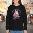 Reading Is My Favorite Sport Bookworm Cat Lover Book-Club Youth Long Sleeve Tee