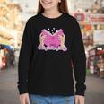 Reading Smut Is My Therapy Romance Book Reader Humor Youth Long Sleeve Tee