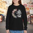 Retro So Many Books Little Time Book Clock Reading Youth Long Sleeve Tee