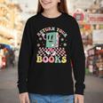 Return Your Books End School Year School Librarian Teacher Youth Long Sleeve Tee