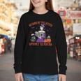 Season Of The Witch Spooky Readers Spell Book Hallowen Youth Long Sleeve Tee