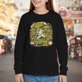 Softball Pitcher Best Traits Brave Retro Pop Comic Book Art Youth Long Sleeve Tee