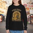 Speak Friend Enter Bookshop Magic Panther Youth Long Sleeve Tee Speak Friend Enter Bookshop Magic Panther Youth Long Sleeve Tee