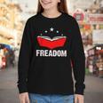 I Survived Reading Banned Books And All I Got Was Smarter Youth Long Sleeve Tee