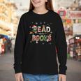 Teacher Read More Books Christmas Reading Bookworm Librarian Youth Long Sleeve Tee Teacher Read More Books Christmas Reading Bookworm Librarian Youth Long Sleeve Tee