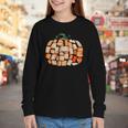 Thanksgiving Fall Books Pumpkins Vintage Library Teacher Kid Youth Long Sleeve Tee Thanksgiving Fall Books Pumpkins Vintage Library Teacher Kid Youth Long Sleeve Tee