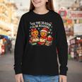 ’Tis The Season To Be Reading Book Lover Youth Long Sleeve Tee