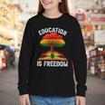 History Education Is Freedom Books Black History Youth Long Sleeve Tee History Education Is Freedom Books Black History Youth Long Sleeve Tee