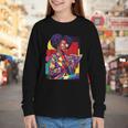 History Woman Reading Book Geometric Girl Educated Youth Long Sleeve Tee History Woman Reading Book Geometric Girl Educated Youth Long Sleeve Tee
