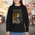 Unsociable And Taciturn Jane Austin Quote Book Classic Lit Youth Long Sleeve Tee