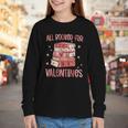 Valentines All Booked For Valentines Book Lovers Teacher Kid Youth Long Sleeve Tee Valentines All Booked For Valentines Book Lovers Teacher Kid Youth Long Sleeve Tee