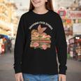 Valentine's Swooning Over Stories Cupid And Book Lover Tee Youth Long Sleeve Tee